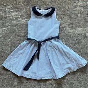 Toddler girl Hope & Henry Searsucker Dress - Size 4